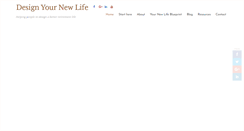 Desktop Screenshot of designyournewlife.com